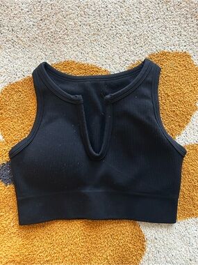 Black Crop Top